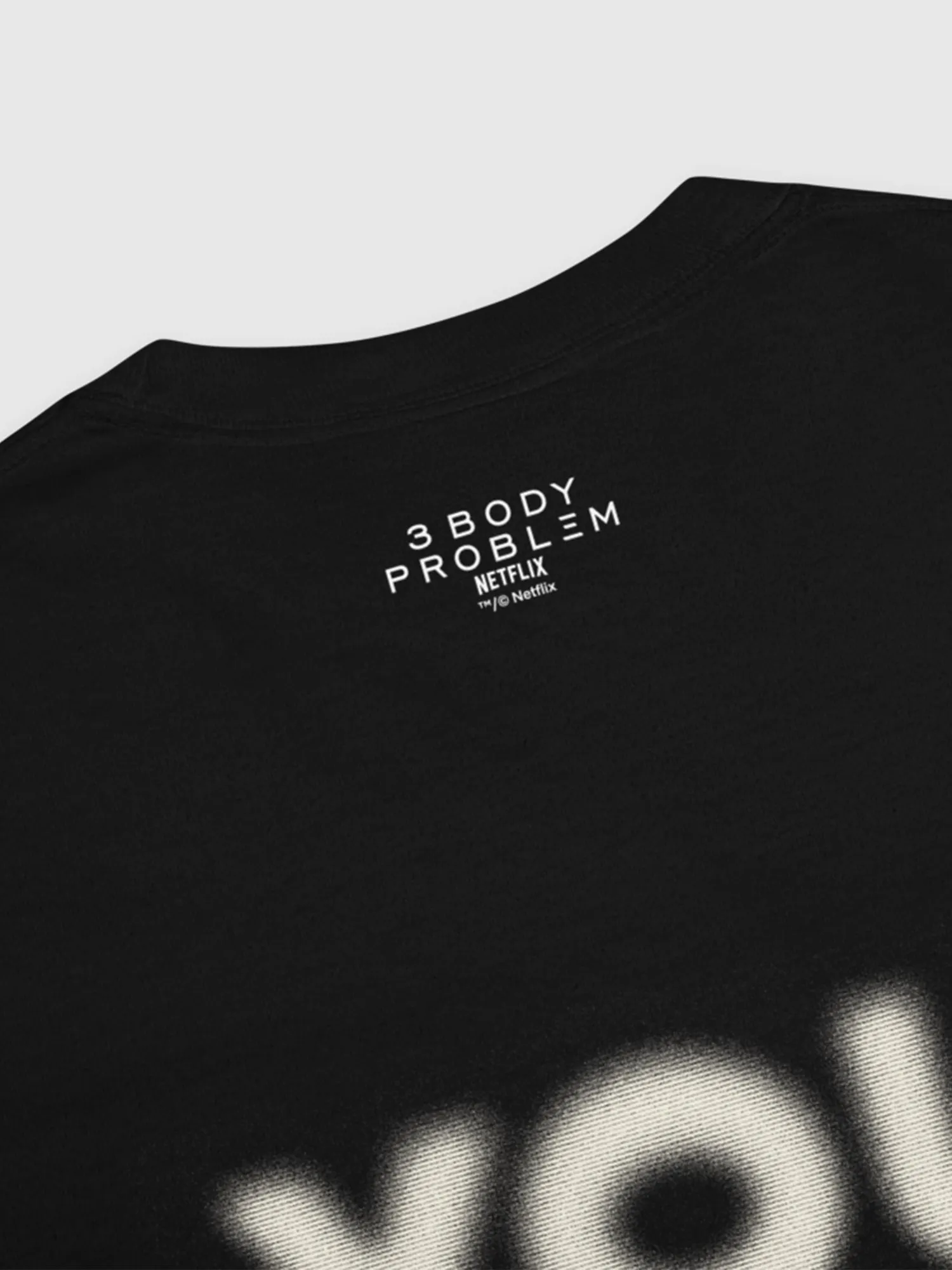 3 Body Problem Eye Unisex Heavyweight T-Shirt [Black]