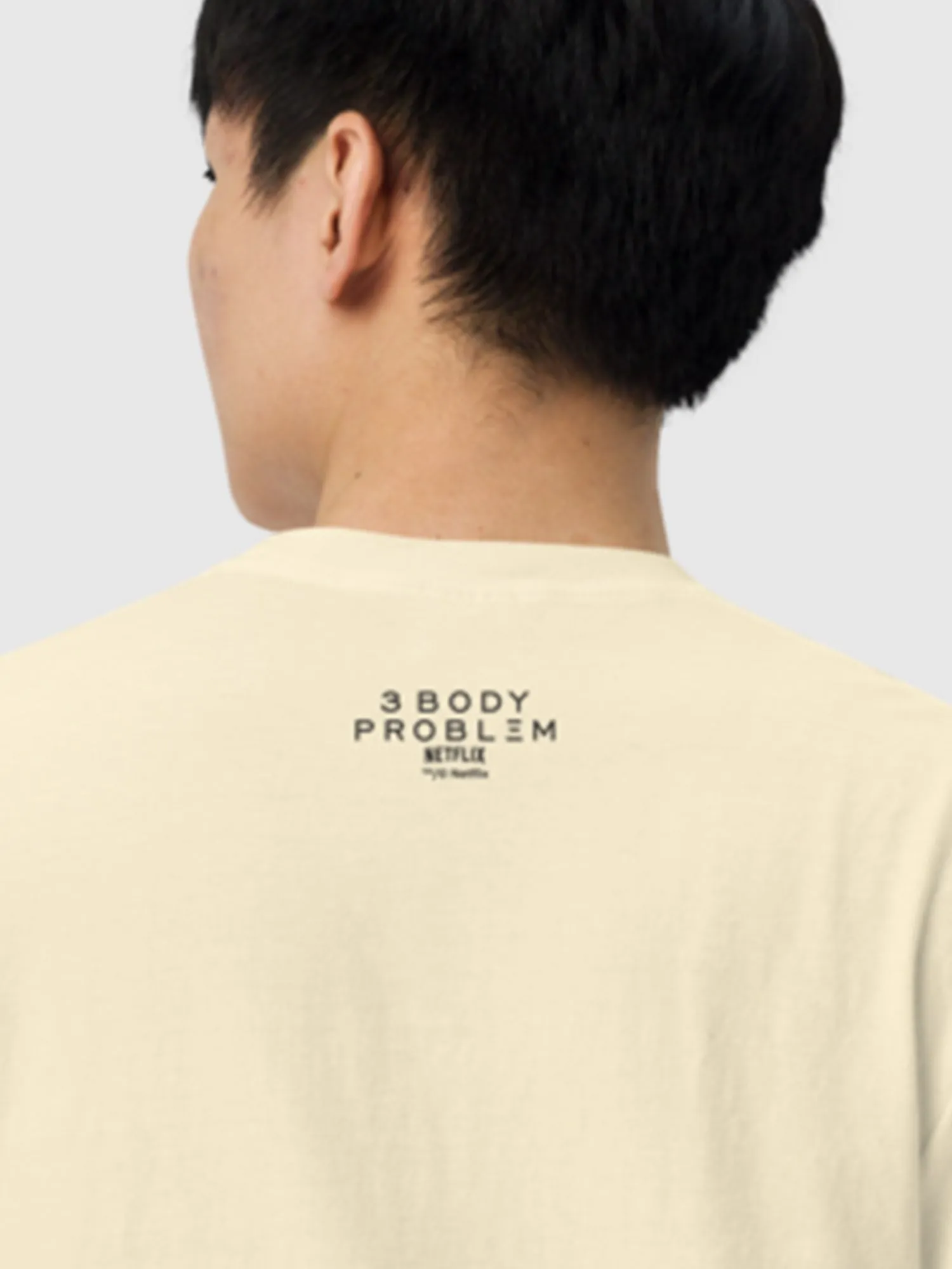 3 Body Problem You Are Bugs Unisex Heavyweight T-Shirt [Ivory]
