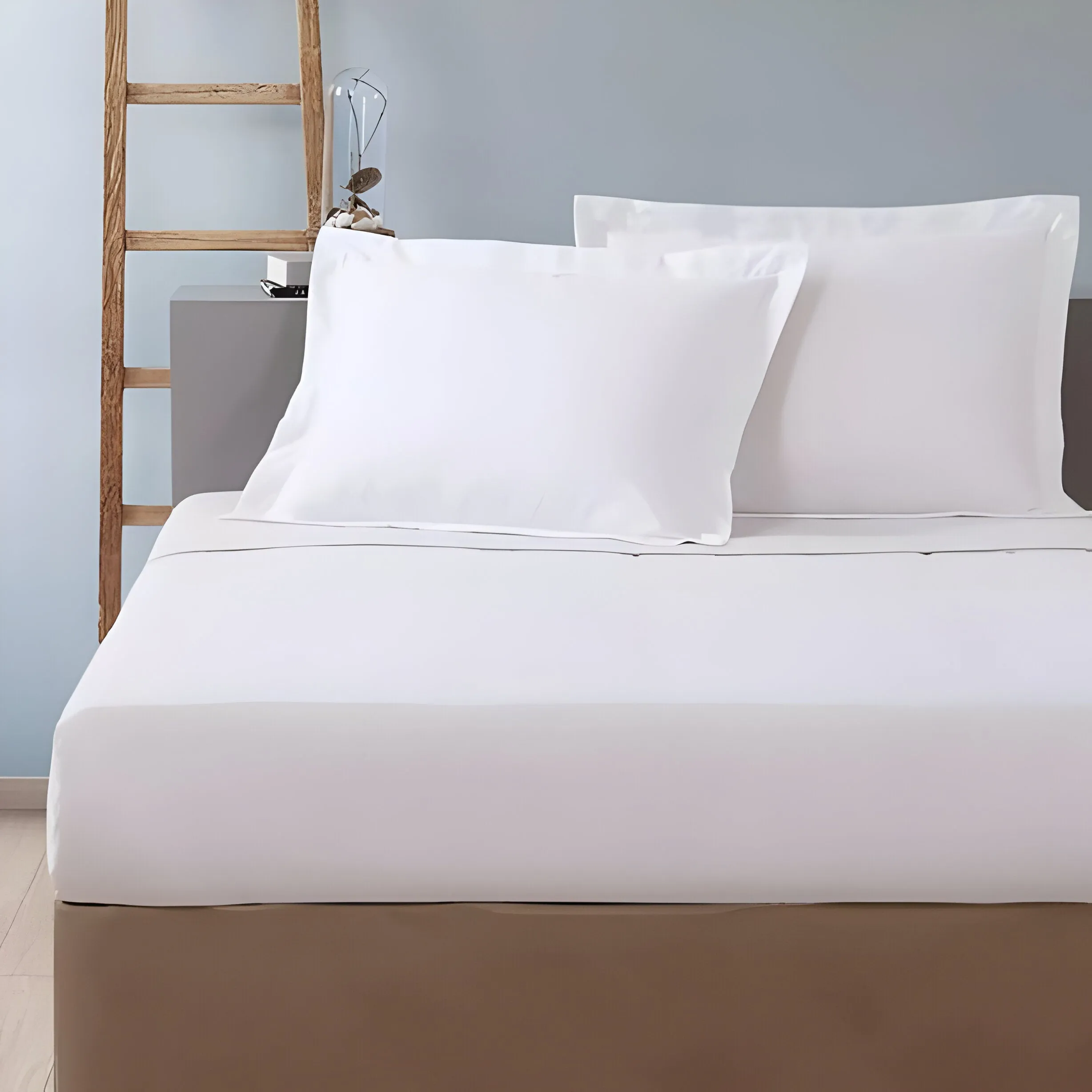 400TC Sateen Cotton Finished Look Tailored Bed Skirt