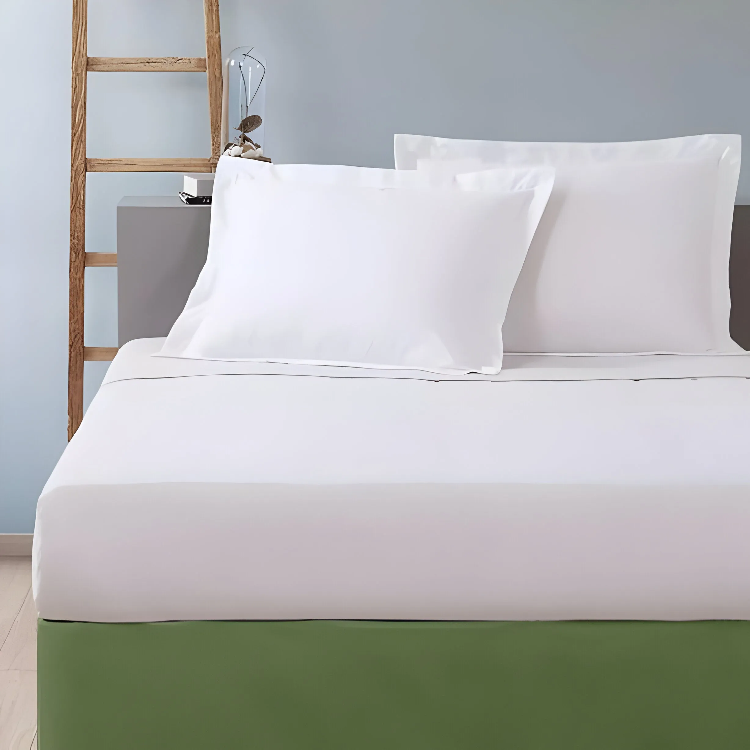400TC Sateen Cotton Finished Look Tailored Bed Skirt