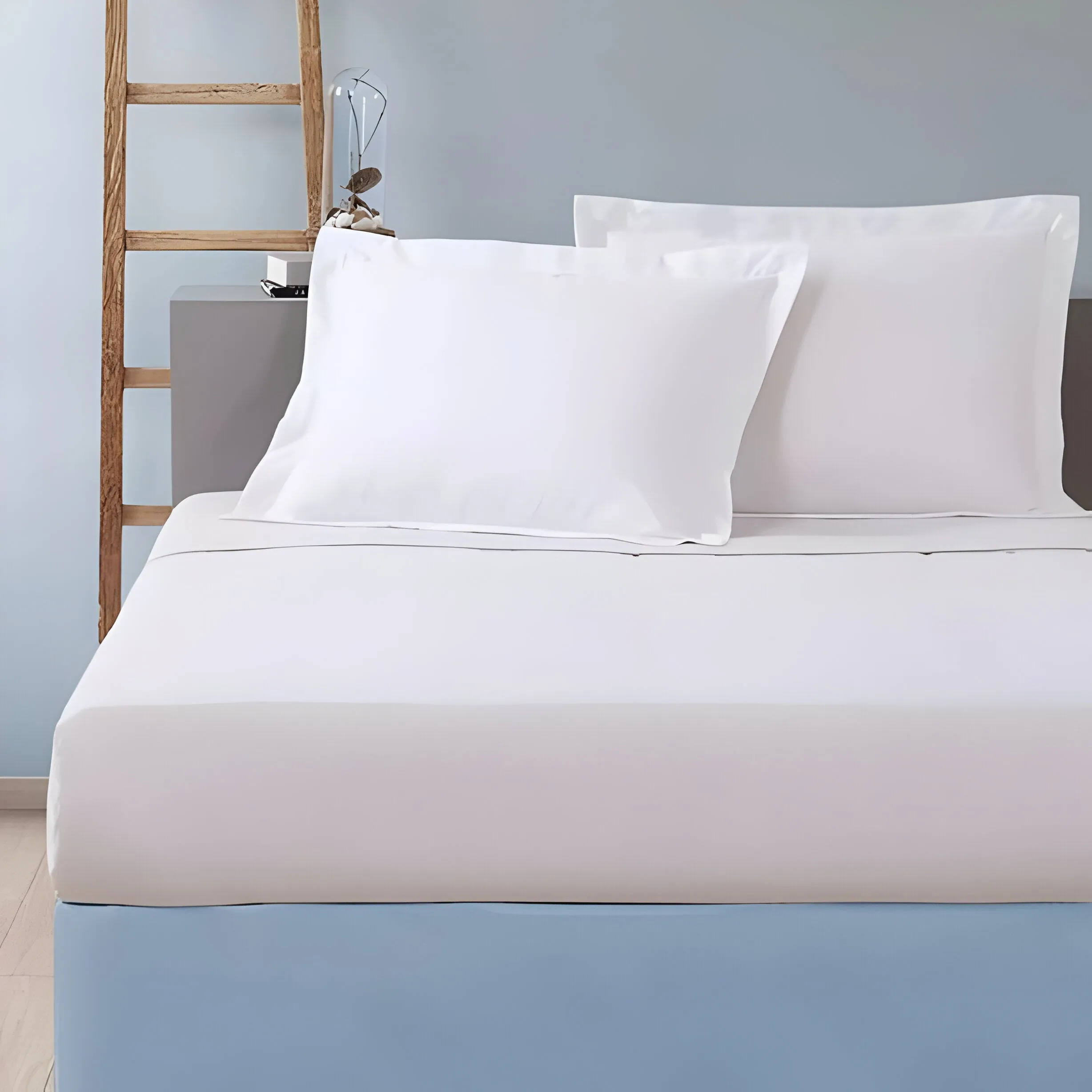 400TC Sateen Cotton Finished Look Tailored Bed Skirt
