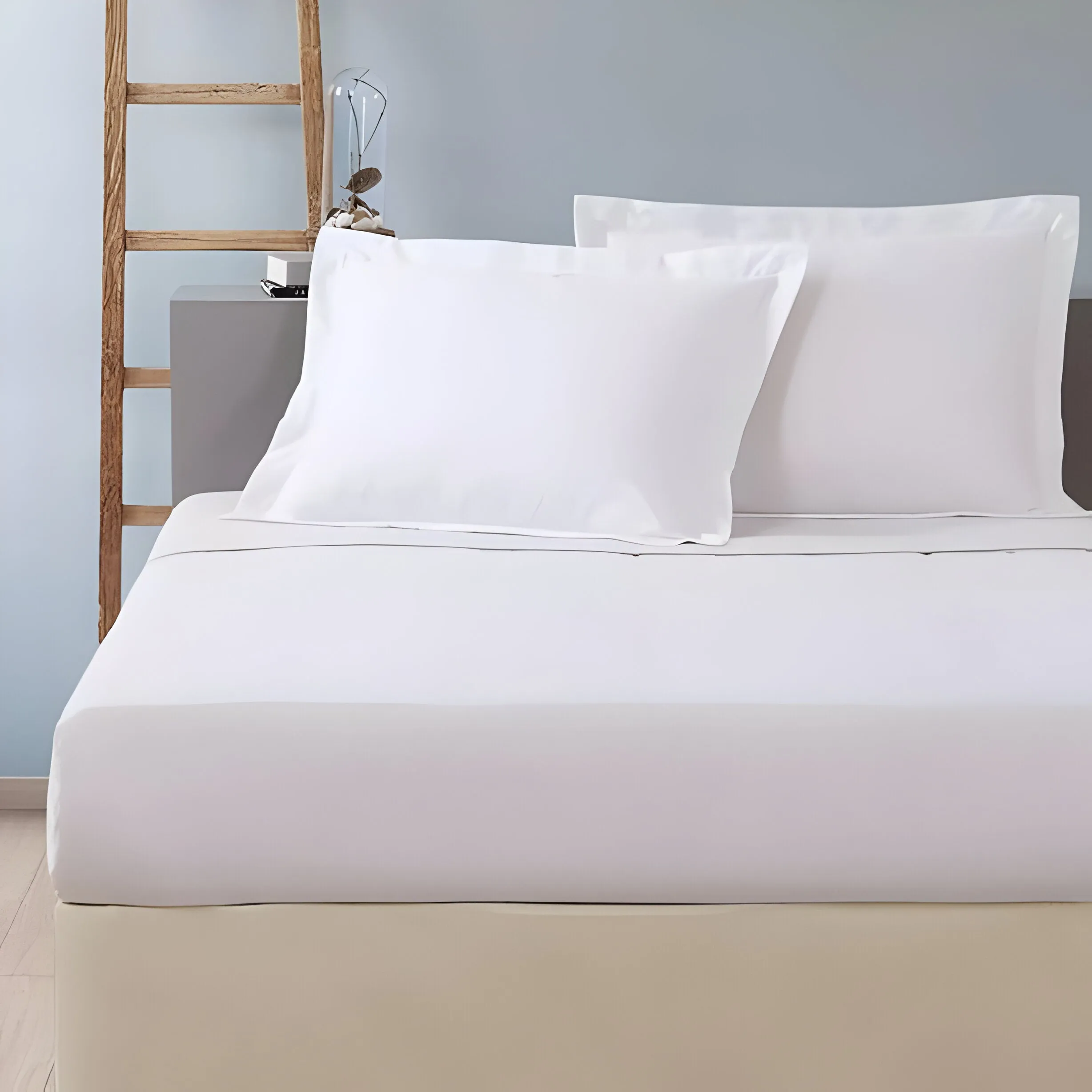 400TC Sateen Cotton Finished Look Tailored Bed Skirt