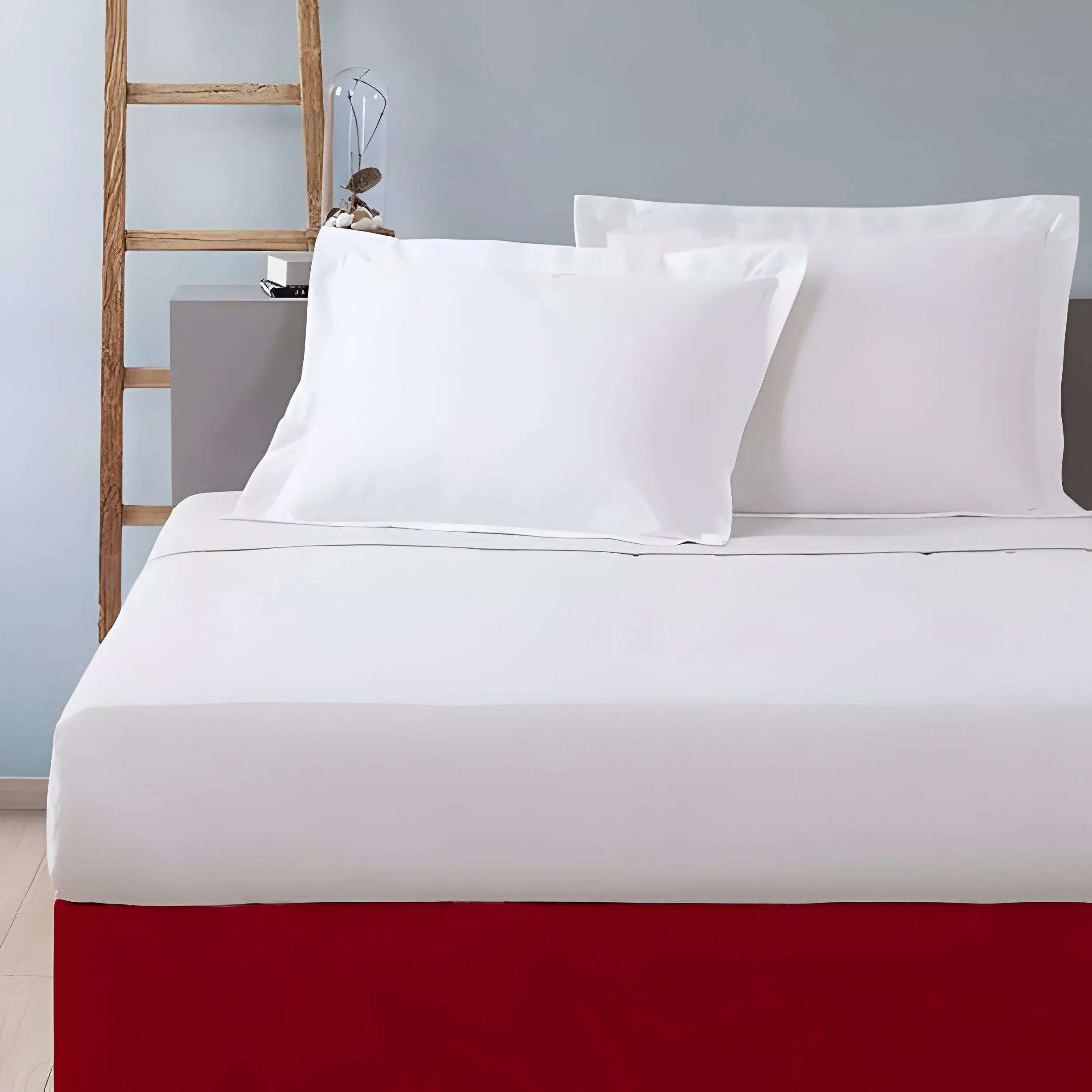 400TC Sateen Cotton Finished Look Tailored Bed Skirt