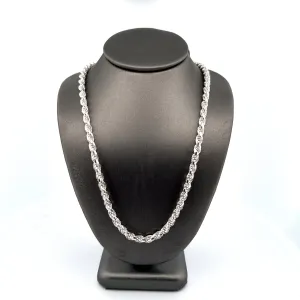 4MM Sterling Rope Chain 20inches