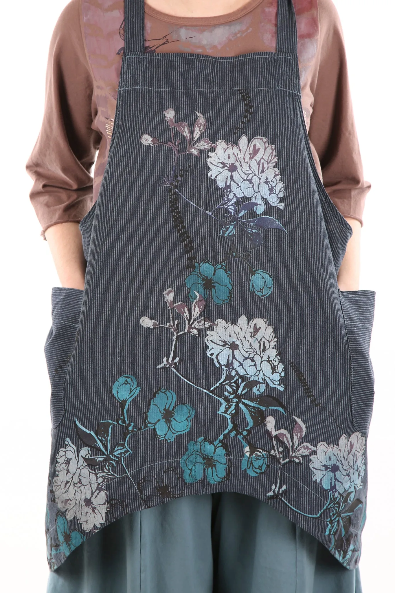 6202 Juniper Apron Jumper Kingfisher/Indigo-P