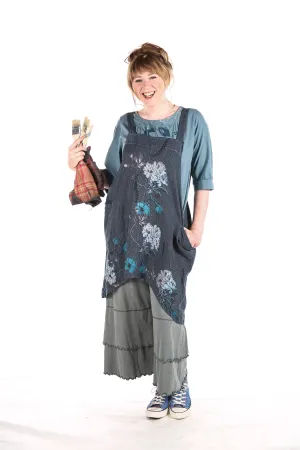 6202 Juniper Apron Jumper Kingfisher/Indigo-P