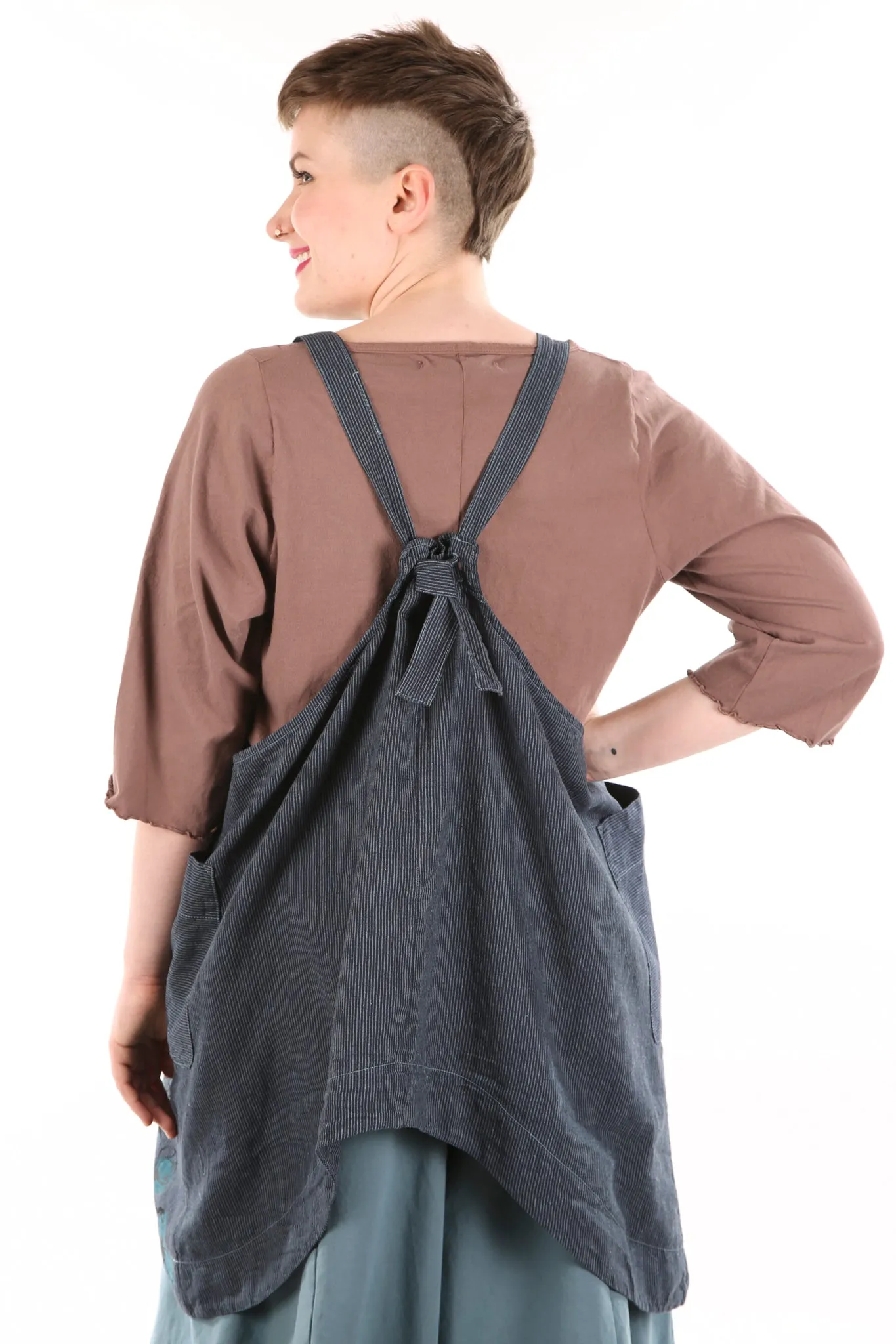 6202 Juniper Apron Jumper Kingfisher/Indigo-P
