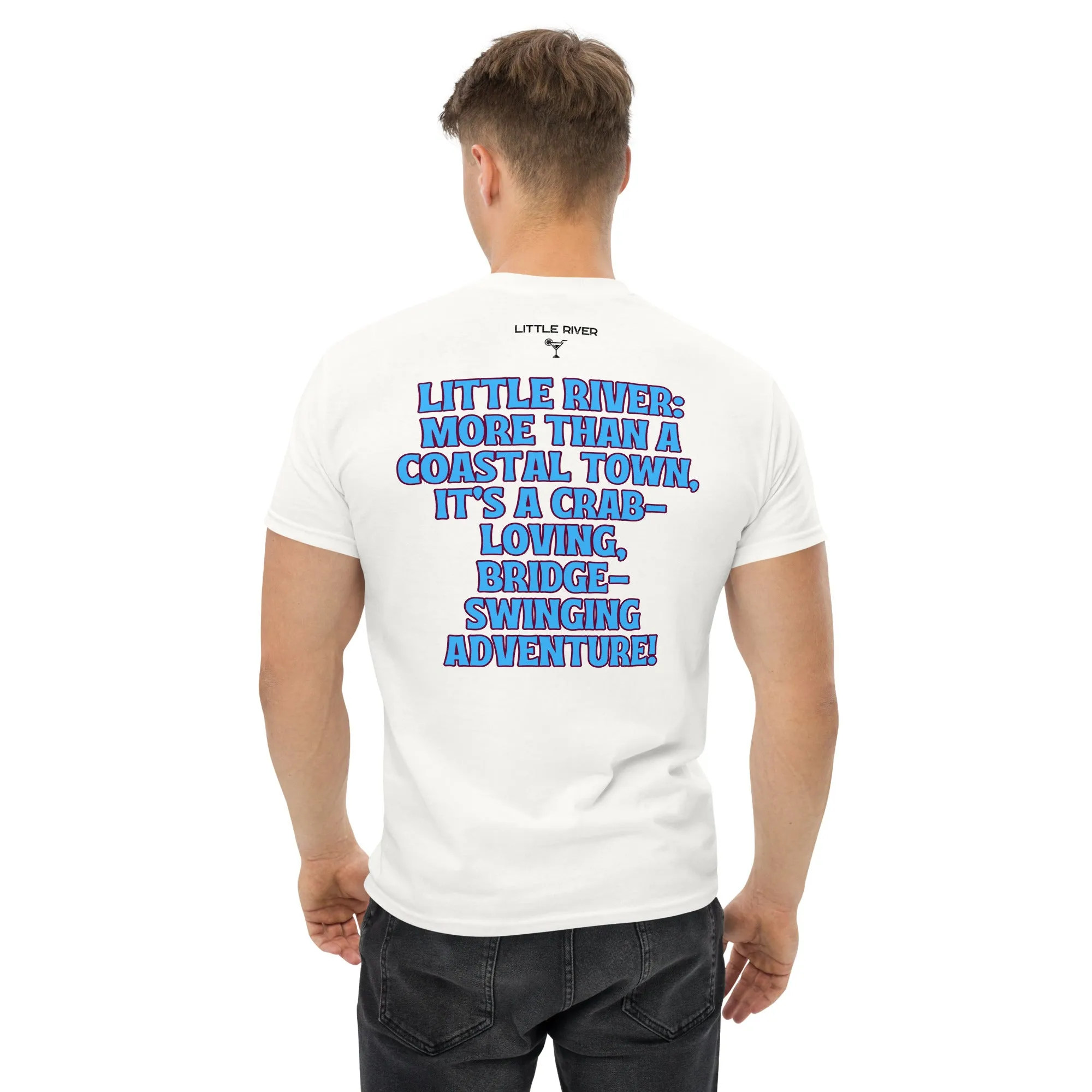 843 Little River Bridge Adventure Men's classic tee