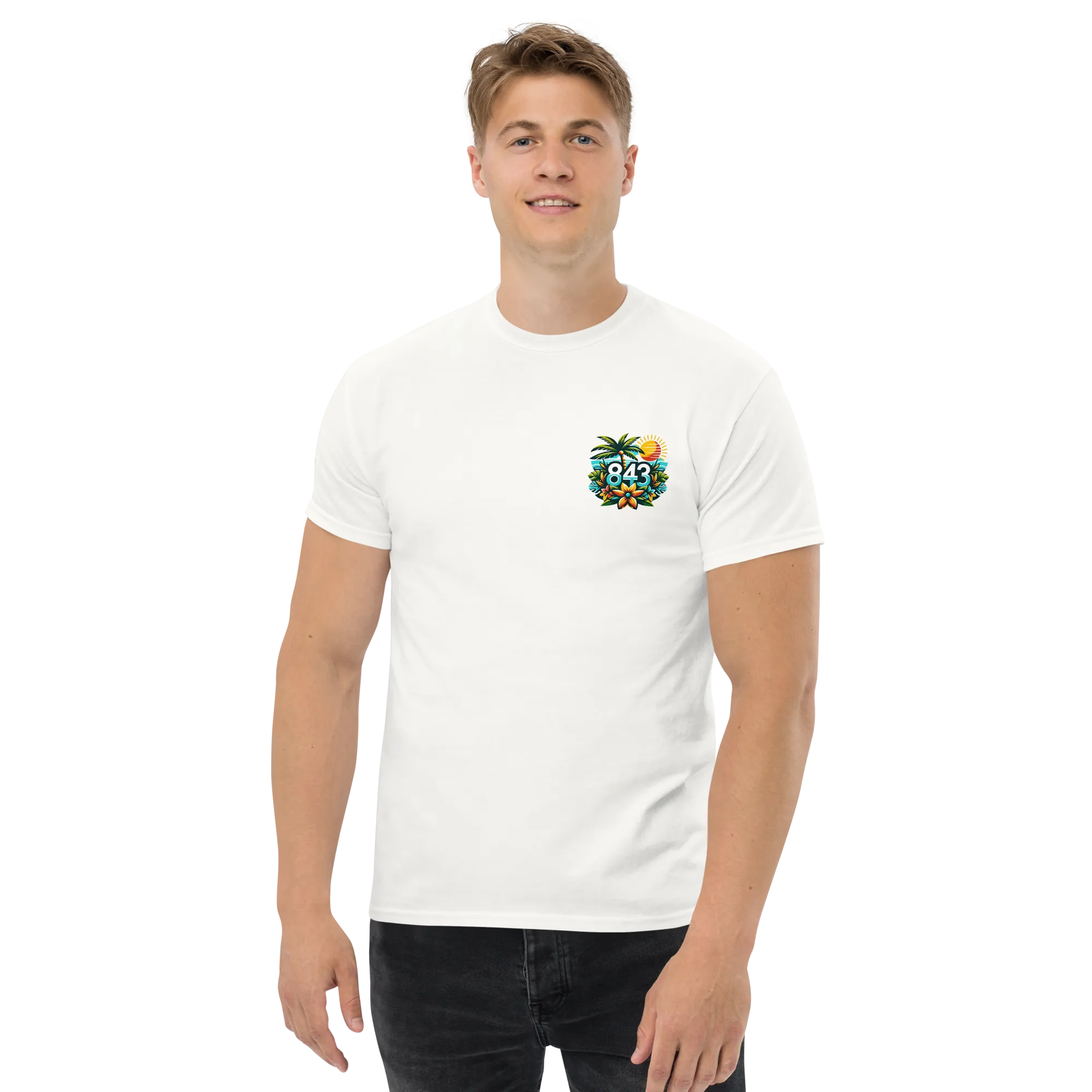 843 Little River Bridge Adventure Men's classic tee
