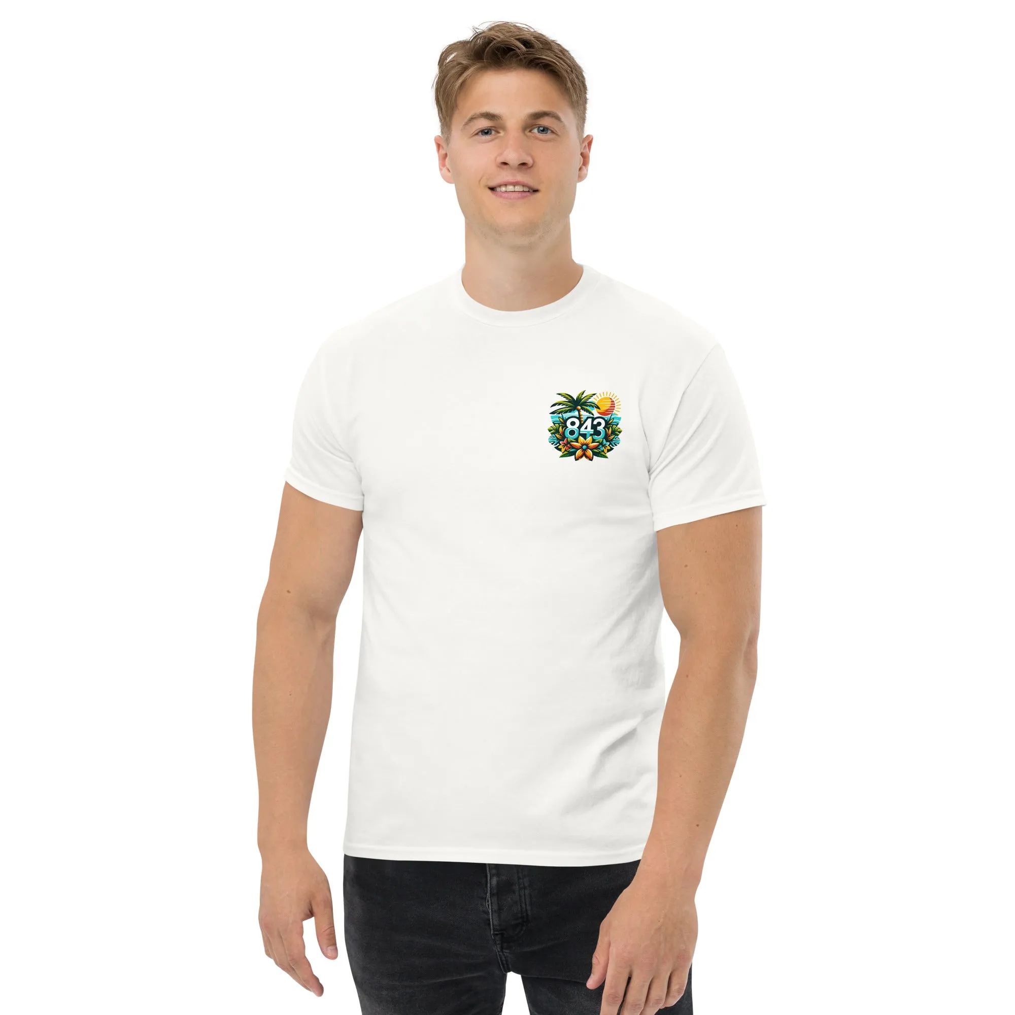 843 Little River Bridge Adventure Men's classic tee