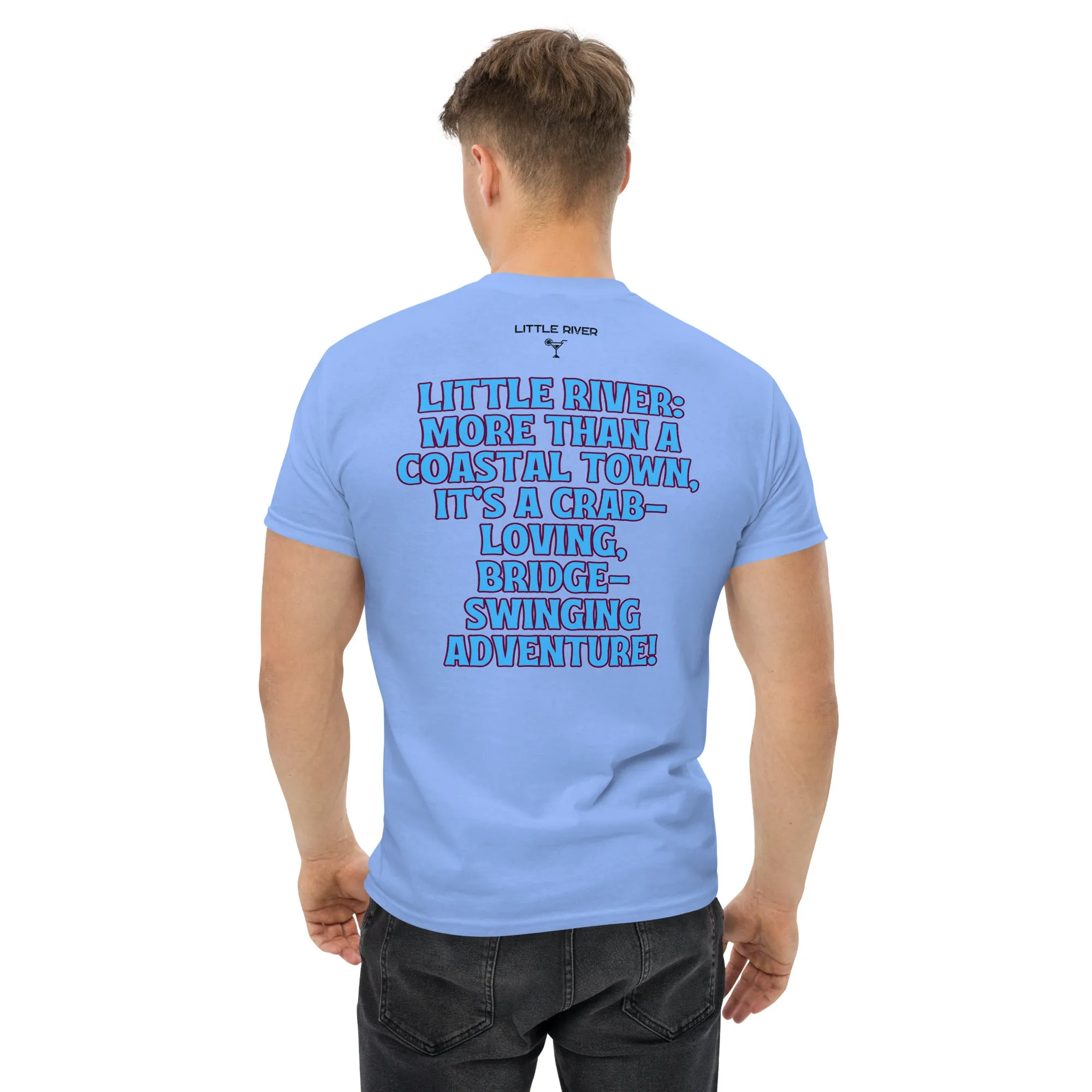 843 Little River Bridge Adventure Men's classic tee