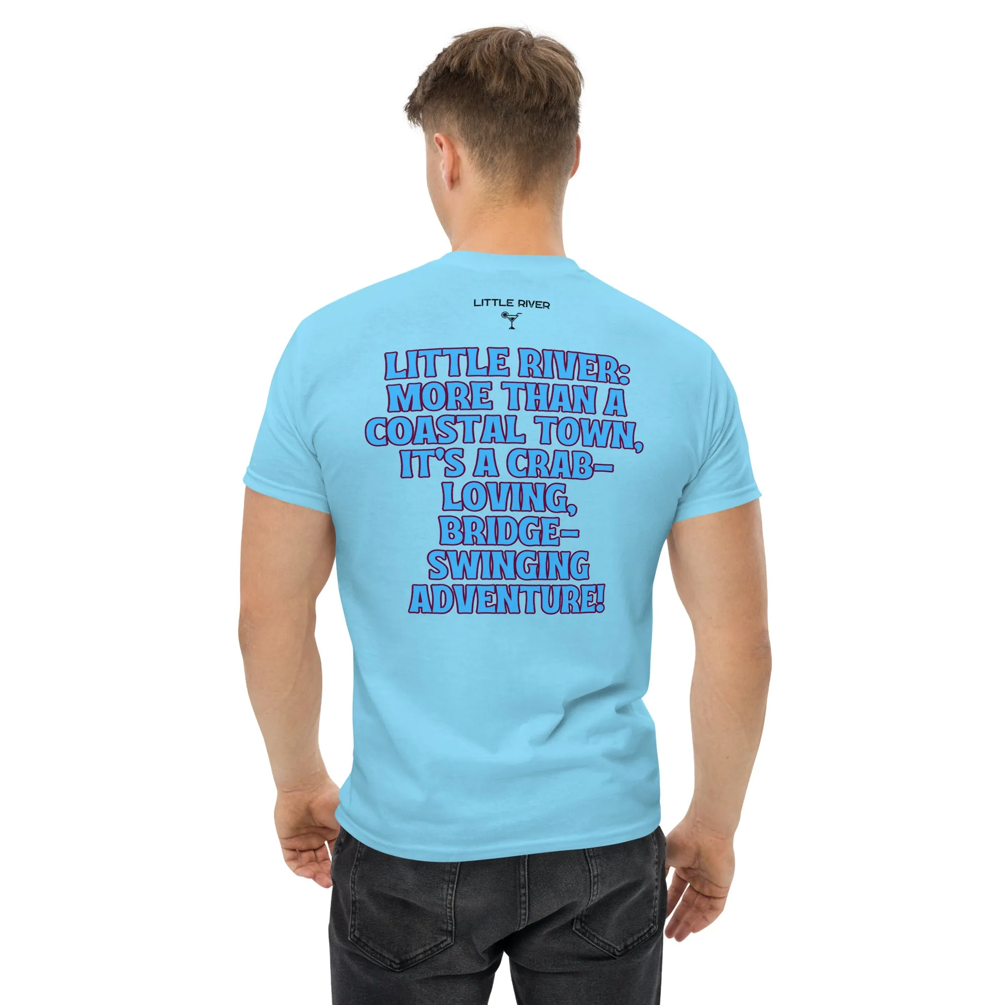 843 Little River Bridge Adventure Men's classic tee