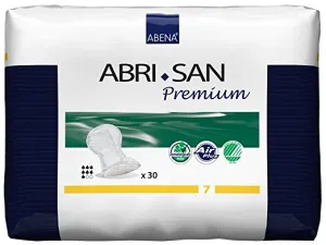 Abena Abri-San 7 Premium Shaped Pad, 14X25 L, - Bag 30