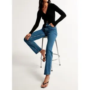 Abercrombie &amp; Fitch the 90’s Ultra High Rise Jean Curve Love Size 26 NEW