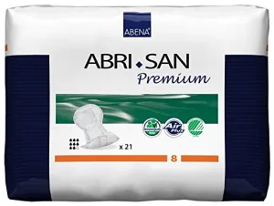 Abri-San 8 Premium Shaped Pad, 14" X 25" L 21/BG