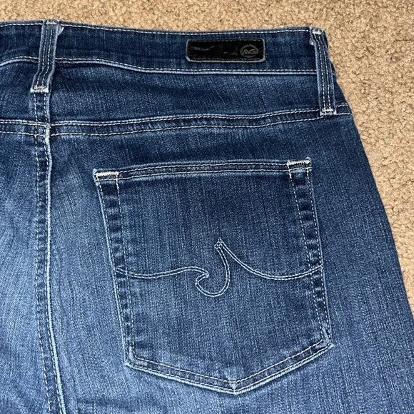 AG Adriano Goldschmied Farrah High-Rise Skinny Jeans Fler Blue 29