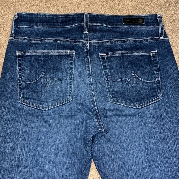 AG Adriano Goldschmied Farrah High-Rise Skinny Jeans Fler Blue 29