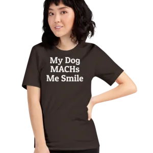 Agility MACH Smile T-Shirts - Dark