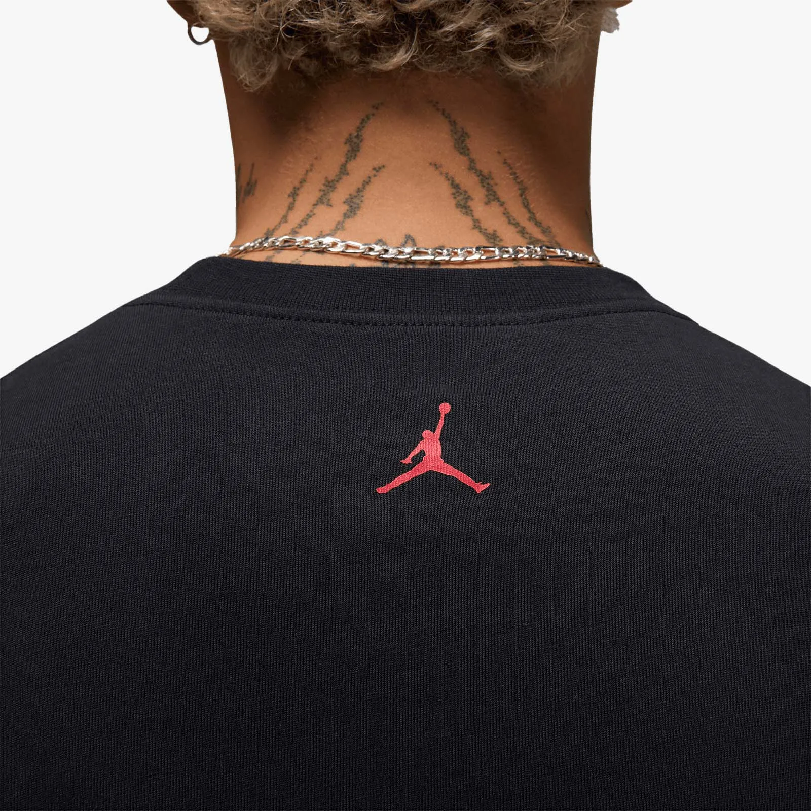 AJ1 Sneaker Patch T-Shirt - Black