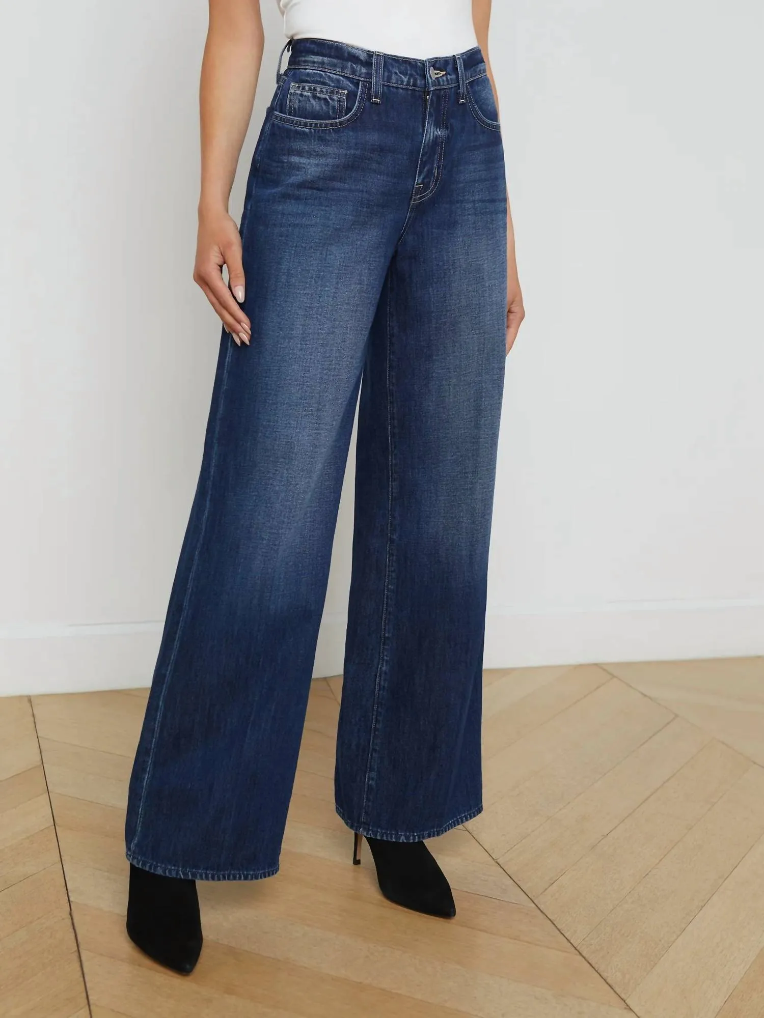 Alicent Wide Leg Jean In Trenton