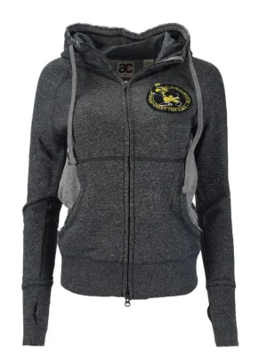 AMERICAN COLLEGIATE Women's Grey Iowa Hoodie #W016IO1A NWT
