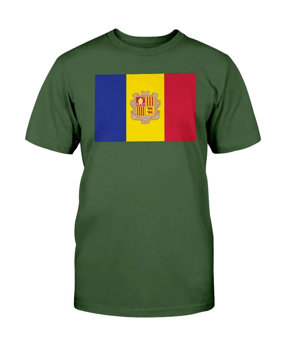 Andorian Flag Gildan Cotton T-Shirt
