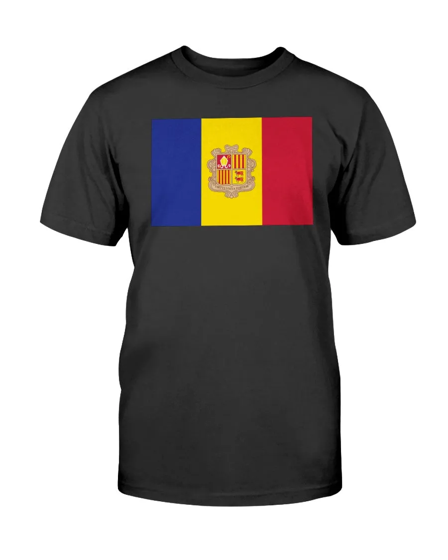 Andorian Flag Gildan Cotton T-Shirt
