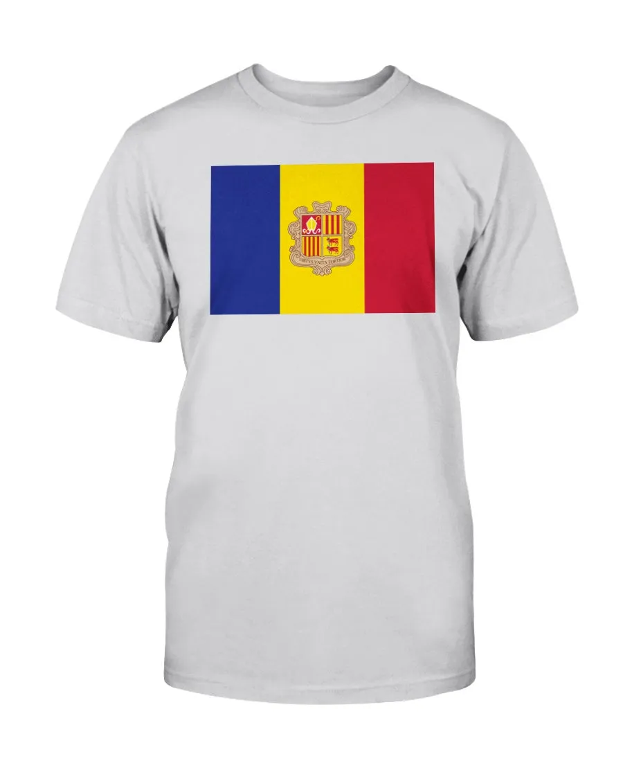 Andorian Flag Gildan Cotton T-Shirt