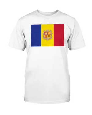 Andorian Flag Gildan Cotton T-Shirt
