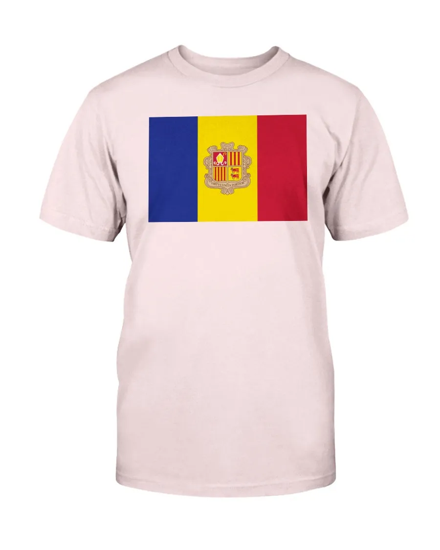 Andorian Flag Gildan Cotton T-Shirt