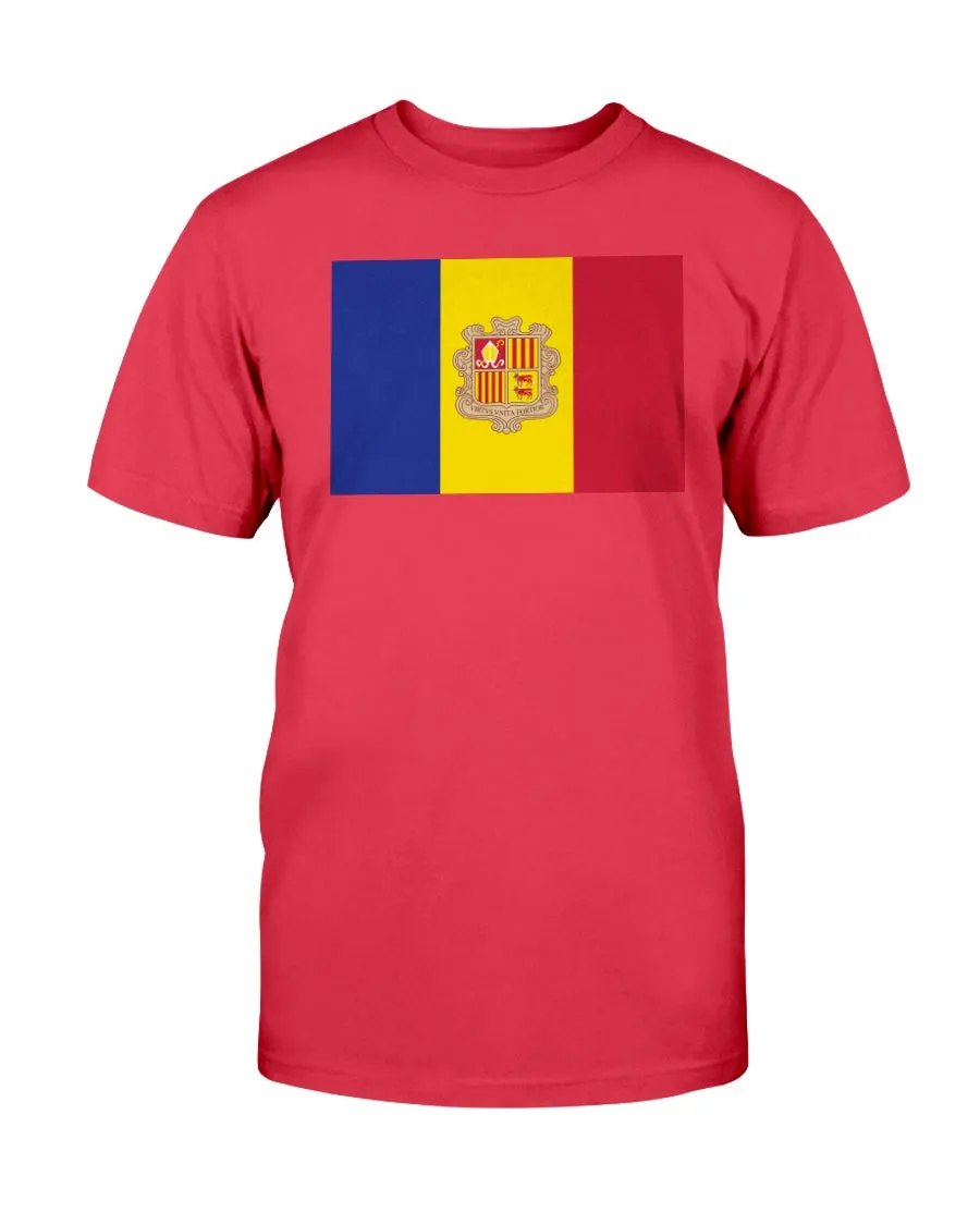 Andorian Flag Gildan Cotton T-Shirt