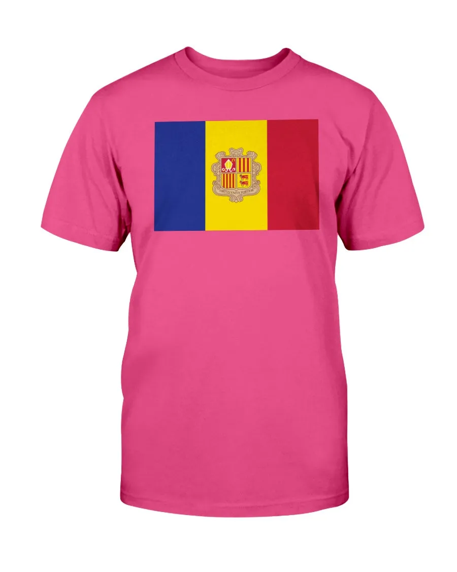 Andorian Flag Gildan Cotton T-Shirt