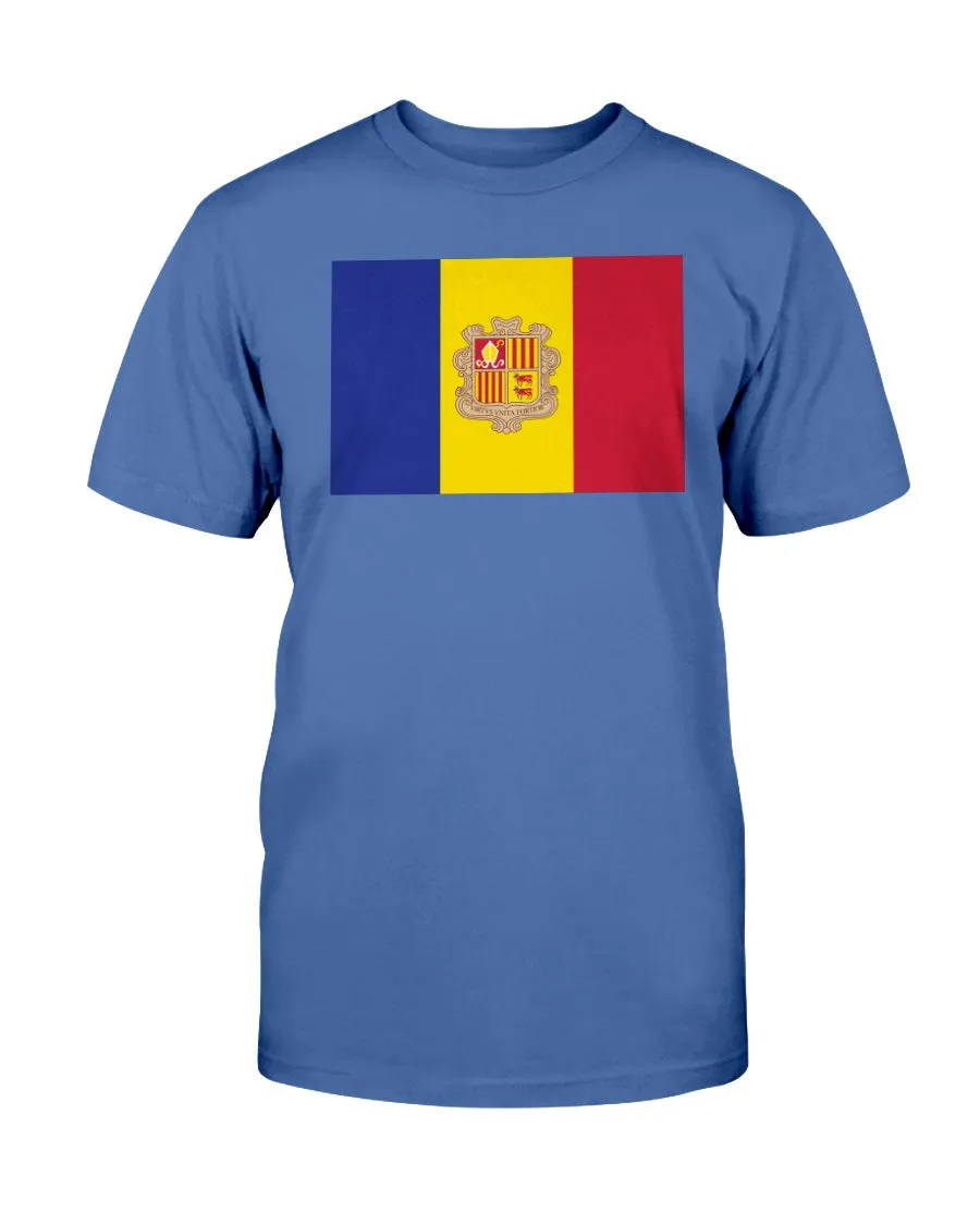 Andorian Flag Gildan Cotton T-Shirt