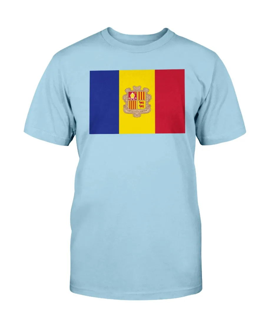 Andorian Flag Gildan Cotton T-Shirt