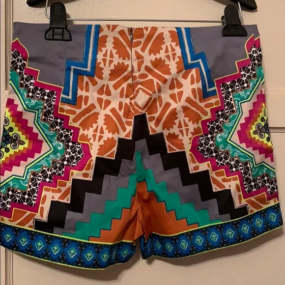 ANTHROPOLOGIE FLYING TOMATO KALEIDOSCOPE SHORTS