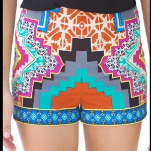ANTHROPOLOGIE FLYING TOMATO KALEIDOSCOPE SHORTS