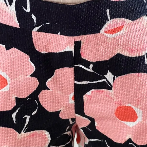 Anthropologie Georgie Floral Retro Scallop Shorts NWT New 4