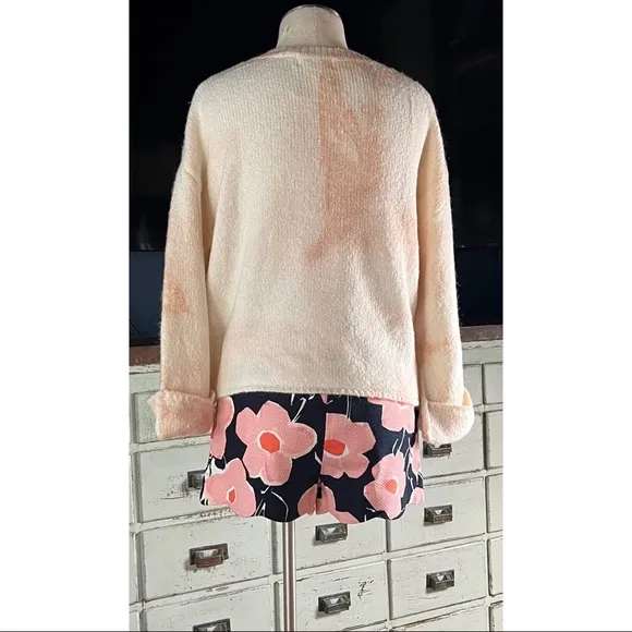 Anthropologie Georgie Floral Retro Scallop Shorts NWT New 4