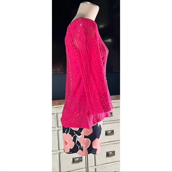 Anthropologie Georgie Floral Retro Scallop Shorts NWT New 4
