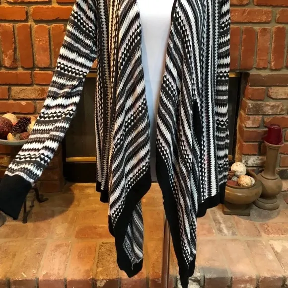 ARDEN B. Chic FESTIVAL SouthwesternAztec Boho Sweater Coat Jacket L