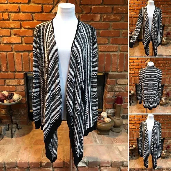 ARDEN B. Chic FESTIVAL SouthwesternAztec Boho Sweater Coat Jacket L