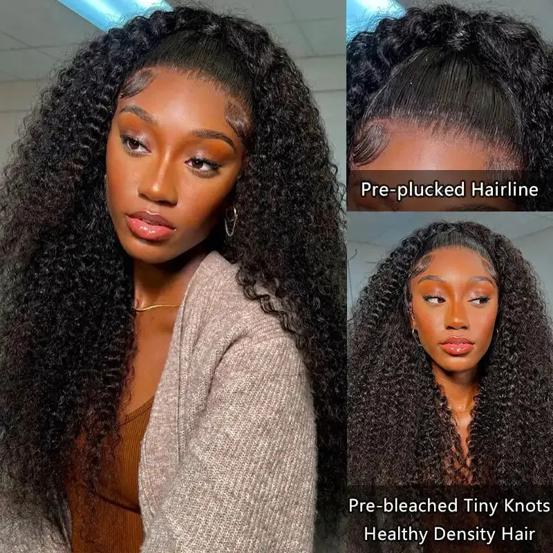 Ashimary Hair PartingMax Glueless Wig Water Wave 10x6 Closure HD Lace Pre Cut & Plucked & Bleached Ready to Go