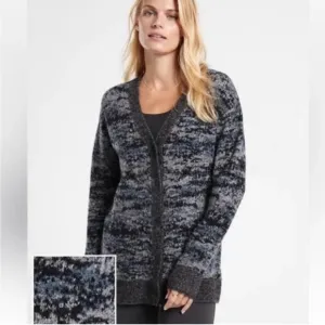 Athleta westlake wool textured cardigan