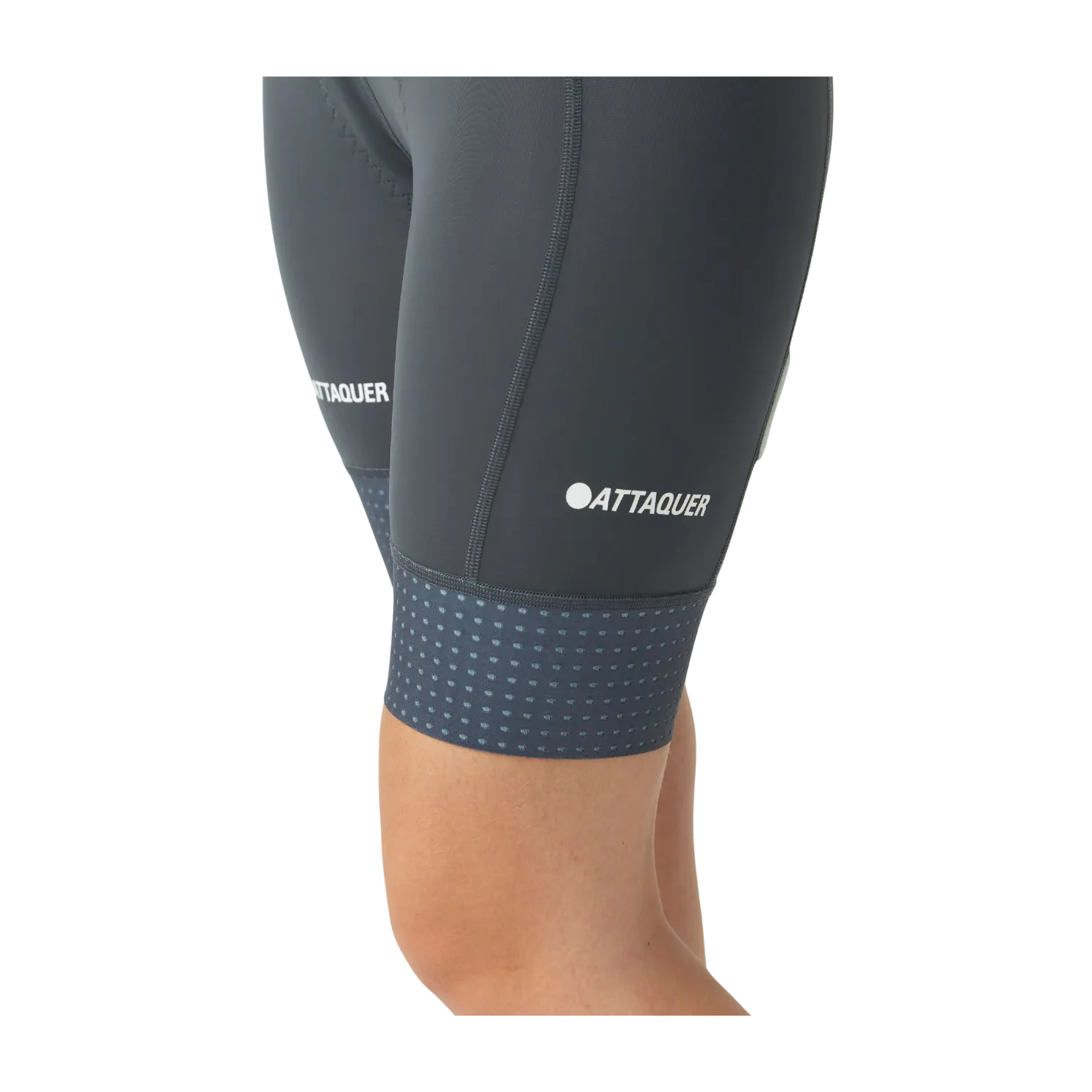 Attaquer Womens A-Line Bib Shorts - Titanium