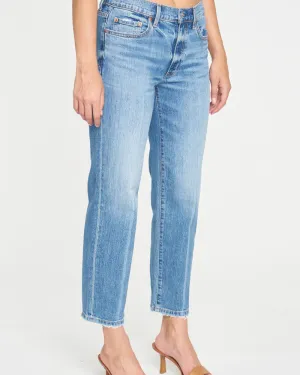 Backstage Babe Mid Rise Straight Jeans