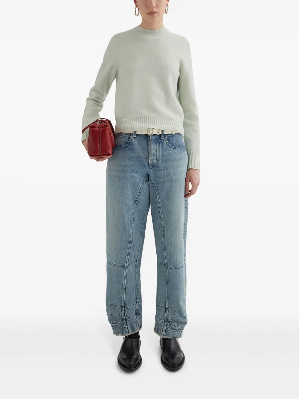 Baggy denim jeans