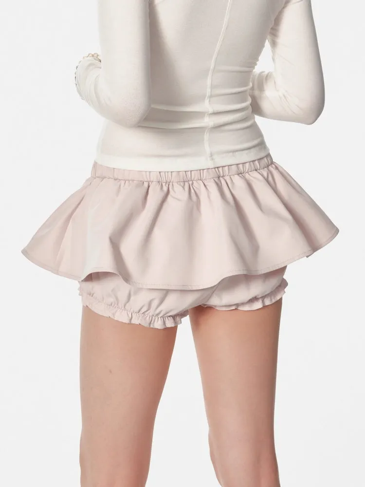 Balloon Frill Skirt Shorts