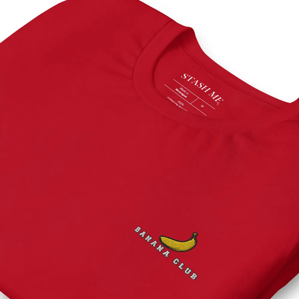 Banana Club - Embroidered Banana Club T-Shirt