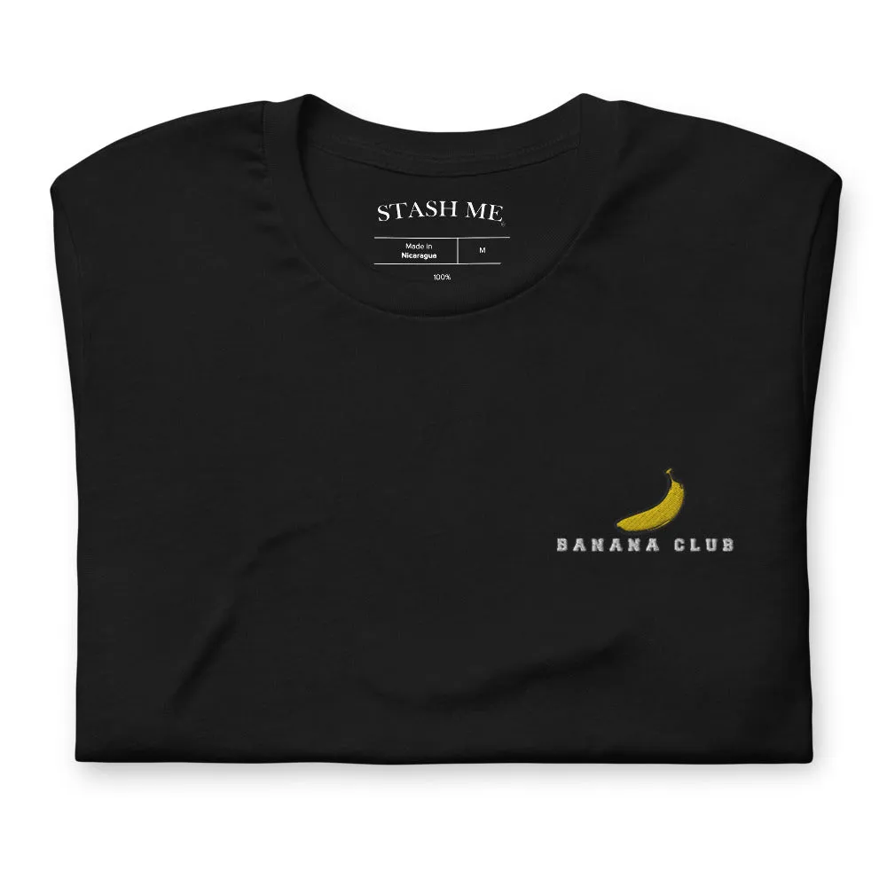 Banana Club - Embroidered Banana Club T-Shirt