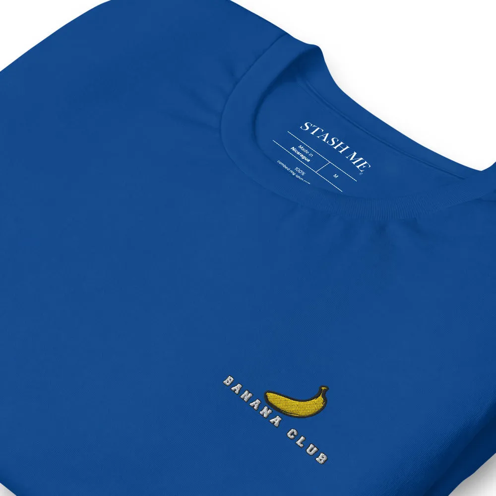Banana Club - Embroidered Banana Club T-Shirt